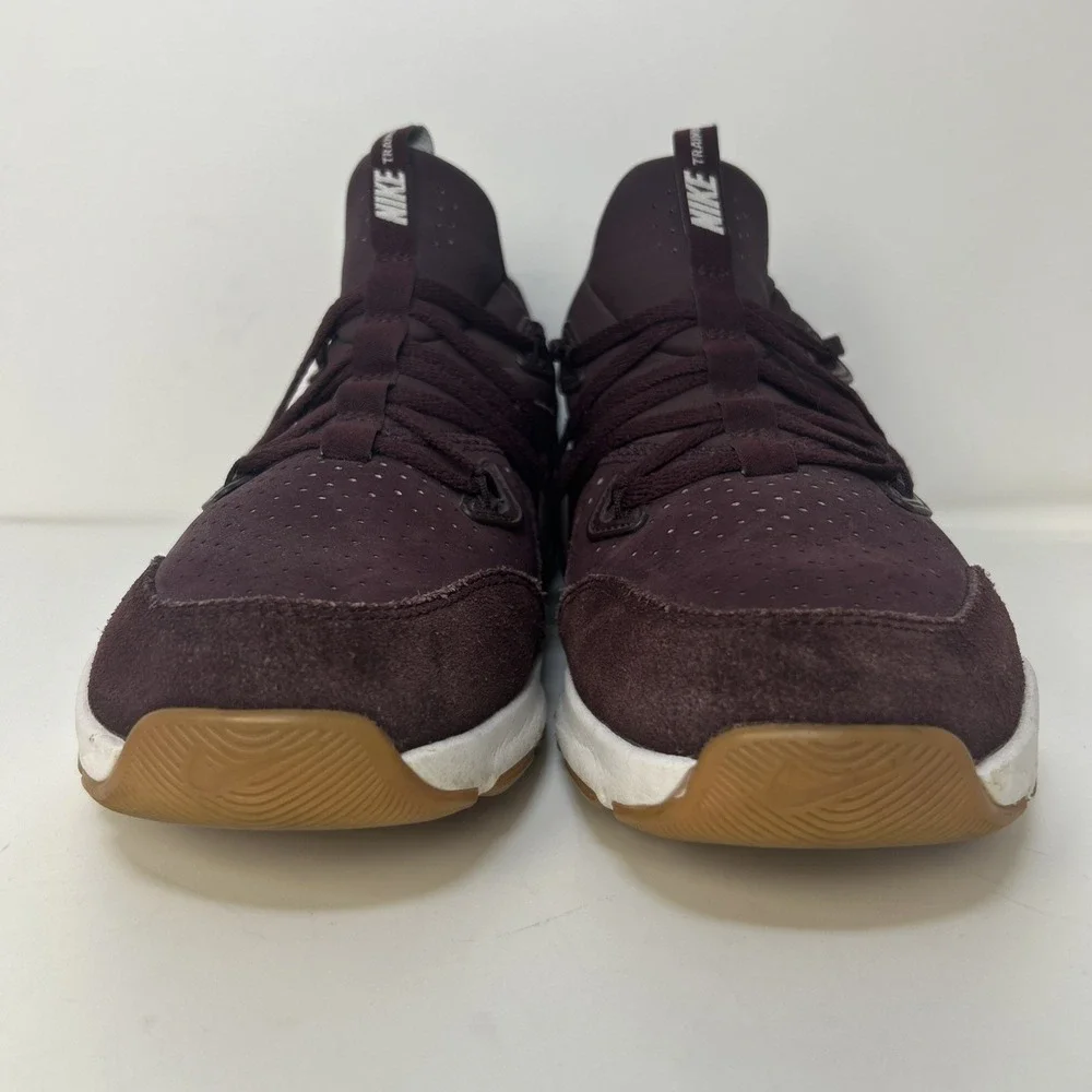Nike Zoom Train Command Leather Deep Burgundy Maroon Size 7.5 Men AA3984-609‎